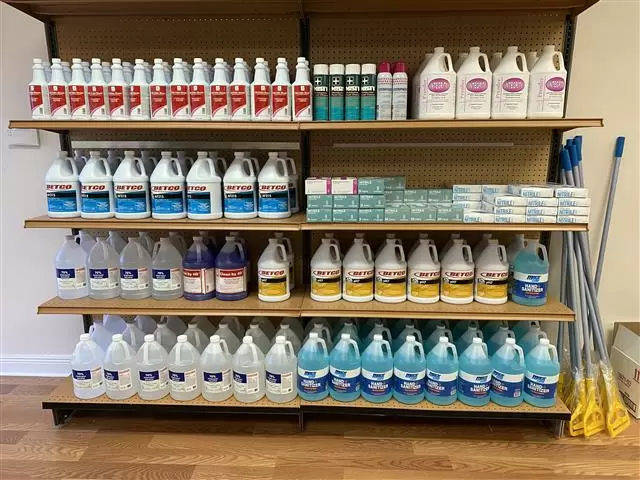 Commercial cleaning solutions cover