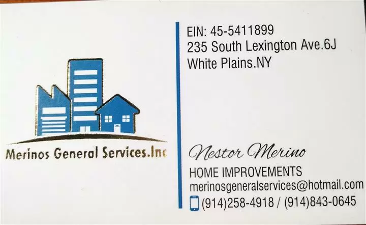 Merinos general services inc. cover