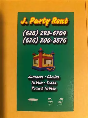 J Party Rental cover