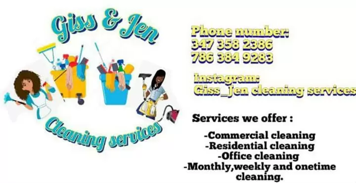 Giss & Jen cleaning services cover