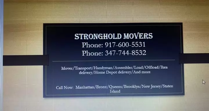 StrongHold Movers cover
