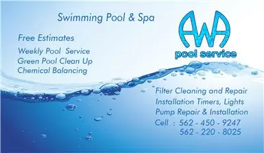 awaa pool service cover