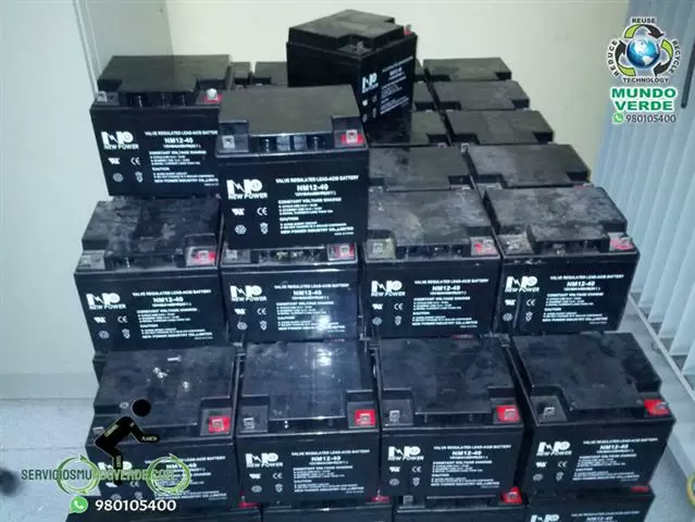 COMPRO BATERÍAS USADAS cover