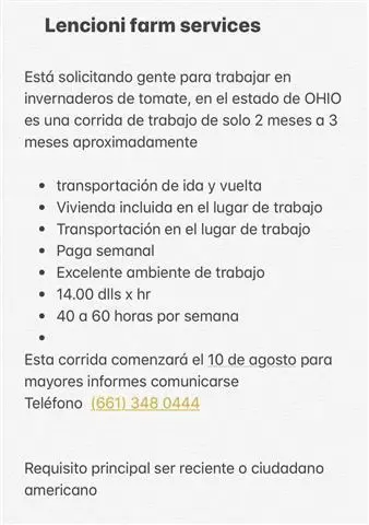 Lencioni Farm Services cover