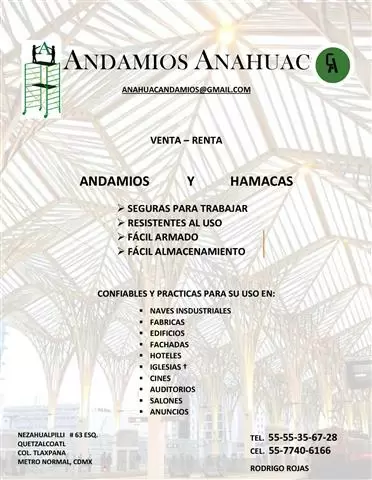 Andamios Anáhuac cover