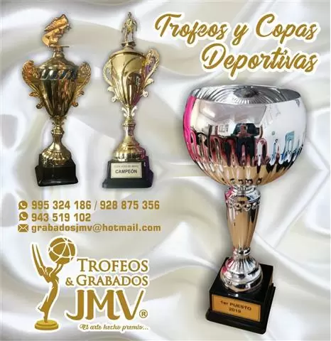 TROFEOS Y COPAS JMV cover