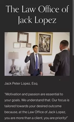 The Law Office Of Jack Lopez cover