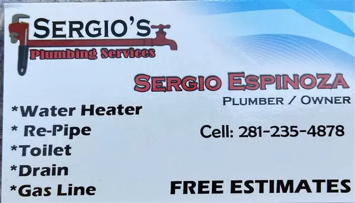 Sergio plumbing cover