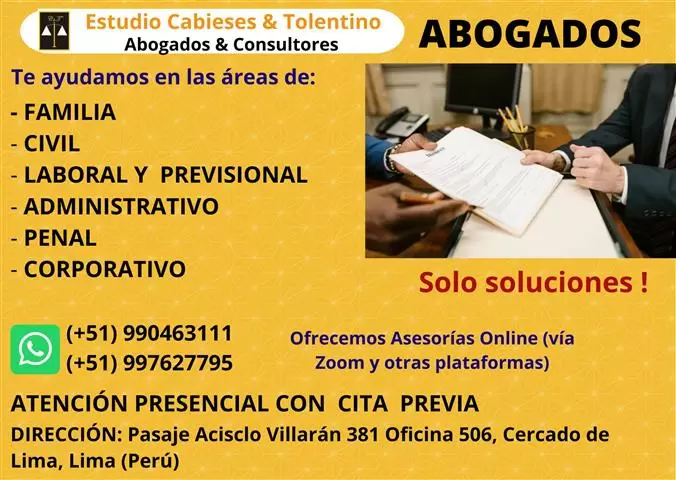 Estudio Cabieses & Tolentino cover