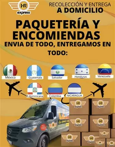 Paquetería HR Texas cover