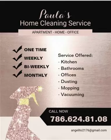 Paula’s Cleaning Service cover