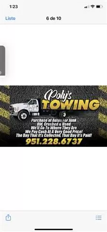 Poli’s Towing cover