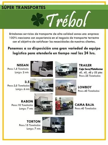 SUPER TRANSPORTES TREBOL cover