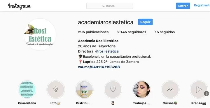 Academia Rosi Estética cover