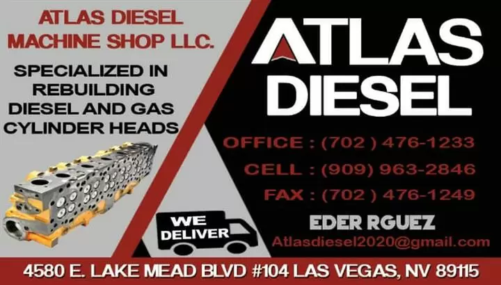 Atlas Diésel Machine Shop LLC. cover