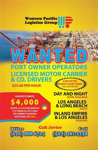 WANTED OWNERS OPERATORS cover