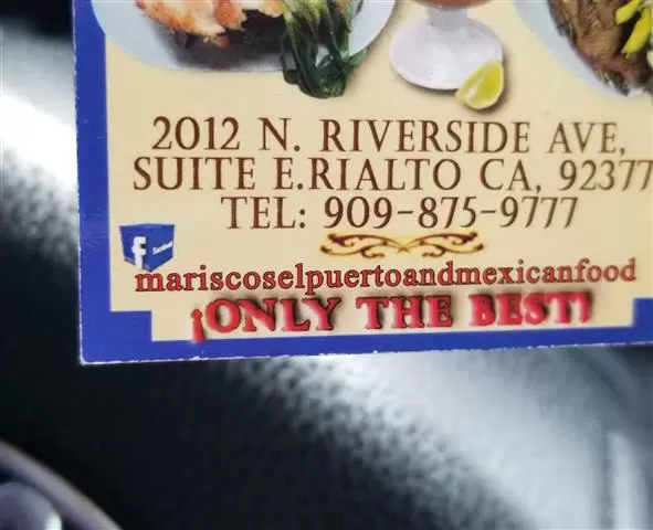 Mariscos el puerto cover