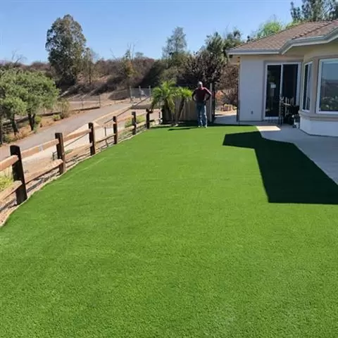 Pavers & Synthetic Grass cover