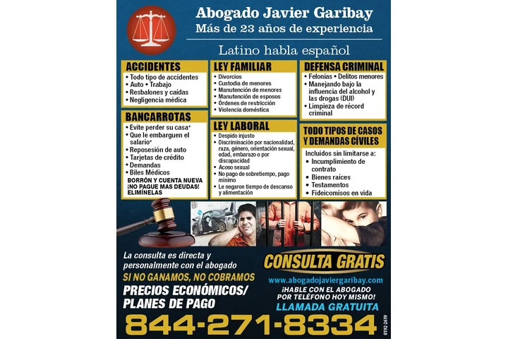 Javier Garibay Abogado cover