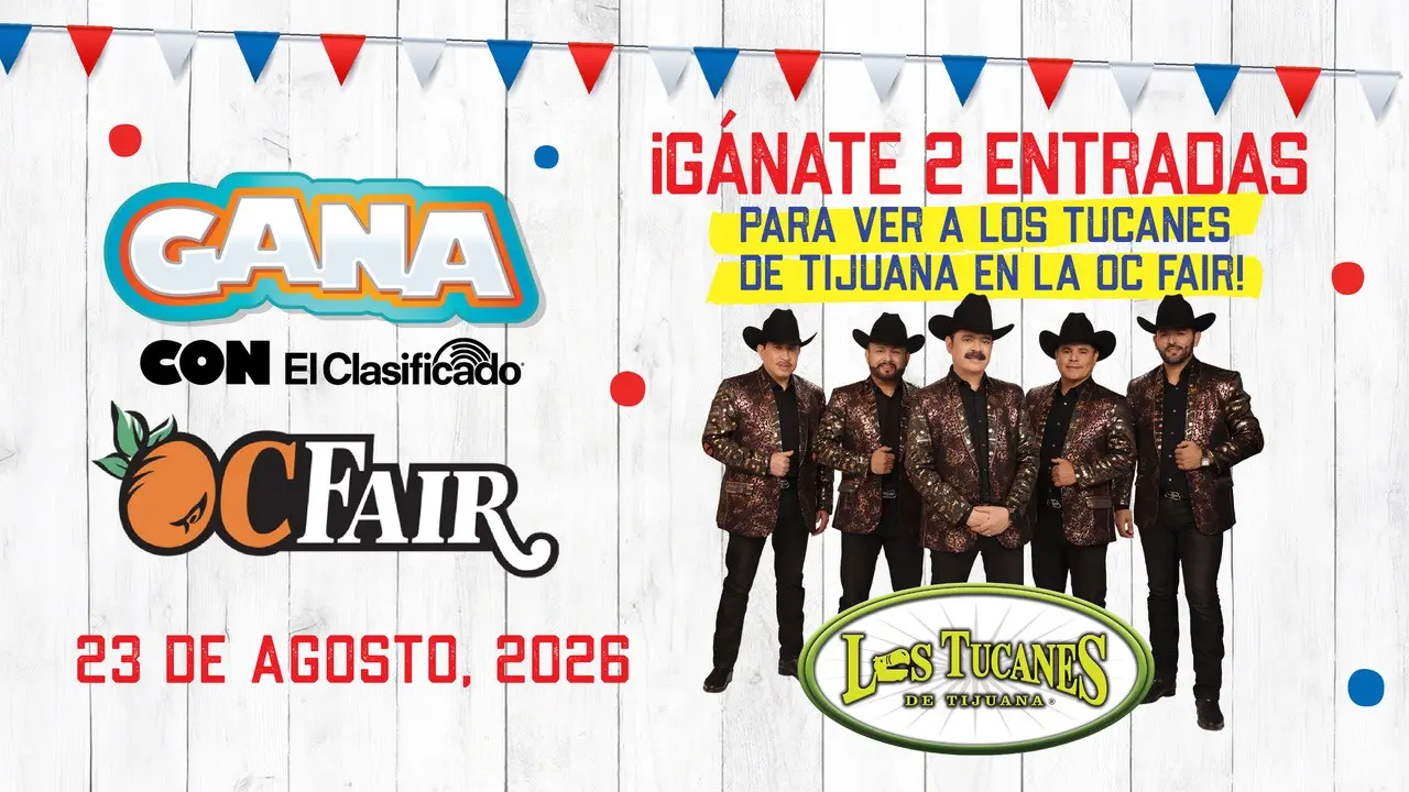 ¡Gánate 2 entradas para ver a Los Tucanes de Tijuana en la OC Fair!