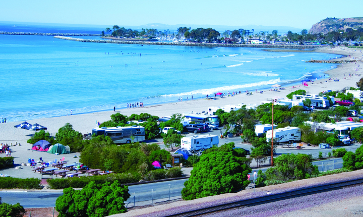 Las mejores playas para acampar en el Sur de California