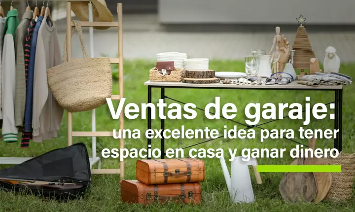 Pasos sencillos para organizar una venta de garaje