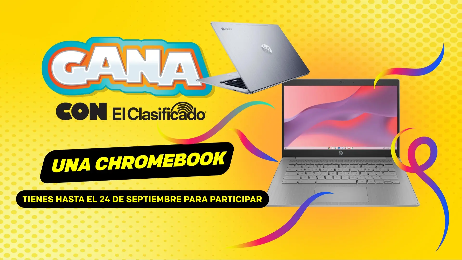 ¡Gana una Computadora Chromebook!