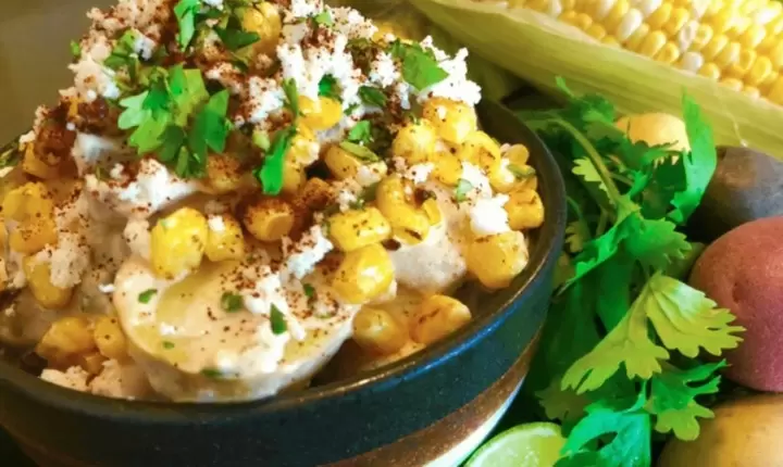 Ensalada de papas a la mexicana