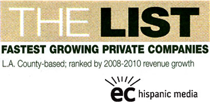 El Clasificado nombrado en la lista de Empresas de Más Rápido Crecimiento del L.A. Business Journal 2011