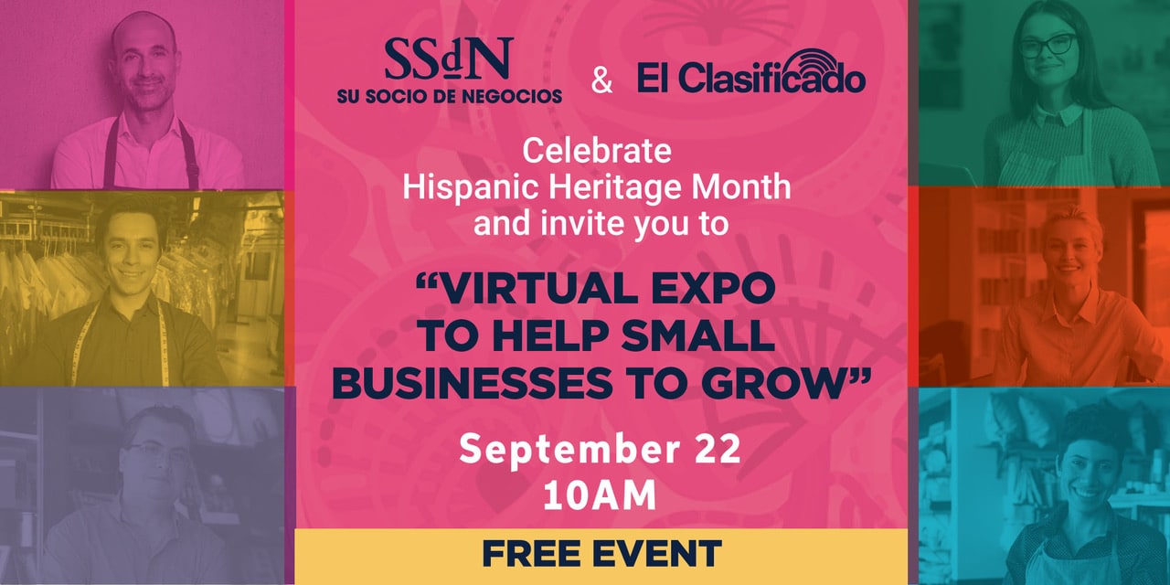 Celebre el Mes de la Herencia Hispana con un Evento Virtual GRATUITO al Servicio de las Pequeñas Empresas