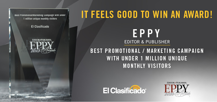 El Clasificado gana el premio EPPY por ayudar a negocios latinos a ser encontrados en línea