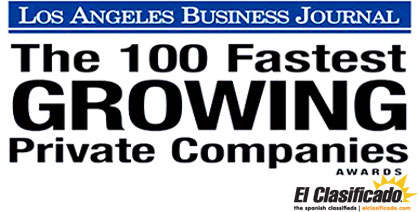 El Clasificado nombrado entre las Empresas de Más Rápido Crecimiento por el L.A. Business Journal en 2011