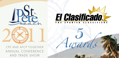 El Clasificado Triunfa en los Premios y Conferencia AFCP 2011