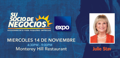 La experta financiera, Julie Stav, será la oradora principal en la Expo Su Socio de Negocios
