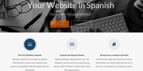 MasClientes.com, la herramienta definitiva para servicios en línea en español