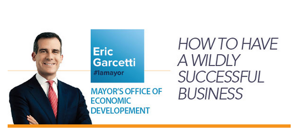 Eric Garcetti y El Clasificado Educando a Empresarios Latinos