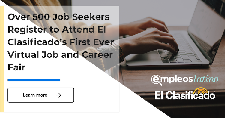 Más de 500 solicitantes de empleo se registran para asistir a la primera feria virtual de empleo y carreras de El Clasificado