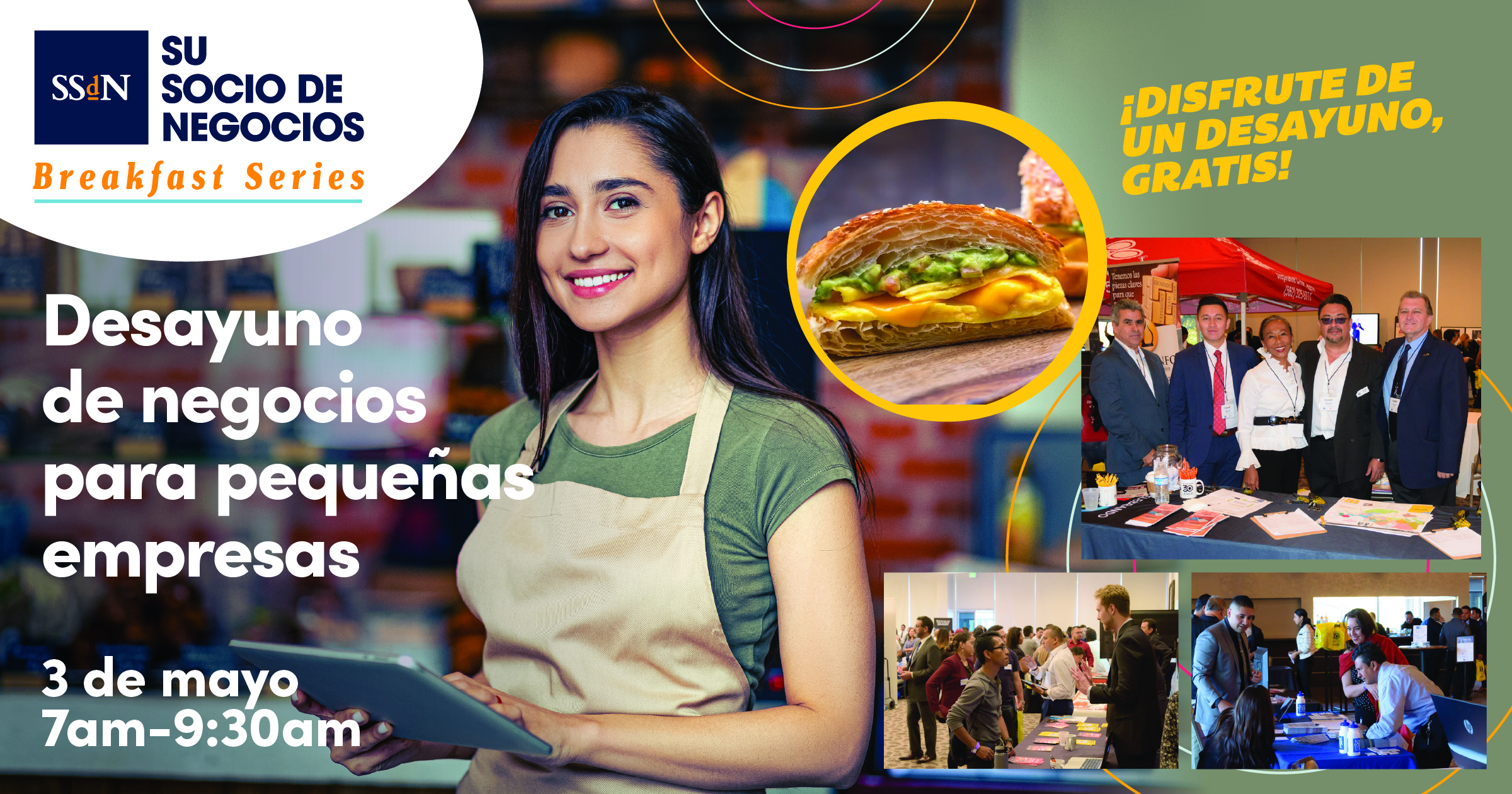 Su Socio de Negocios Presenta una Serie de Desayunos GRATUITOS con El Clasificado