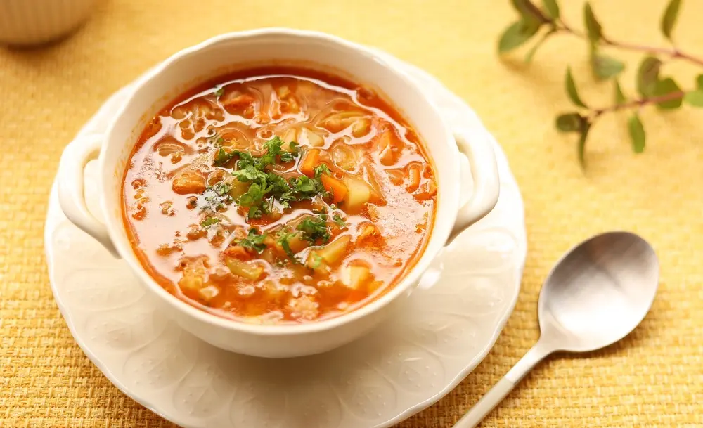 Sopa minestrone de otoño