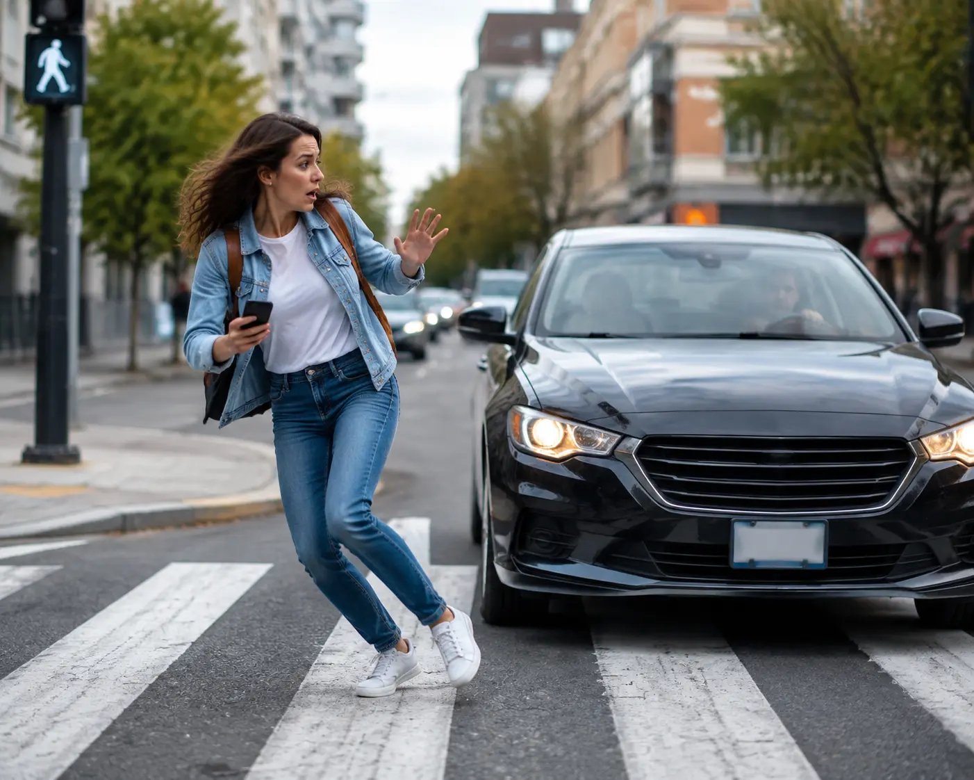 ¿Cuándo es culpa del peatón un accidente?