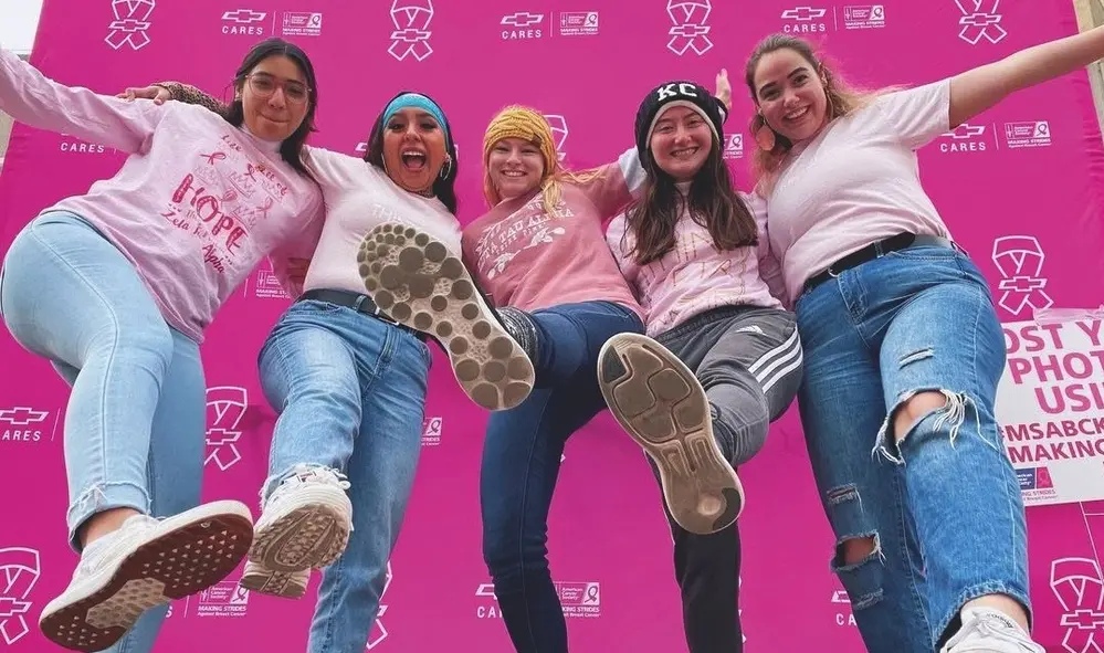 Eventos y caminatas contra el cáncer de mama