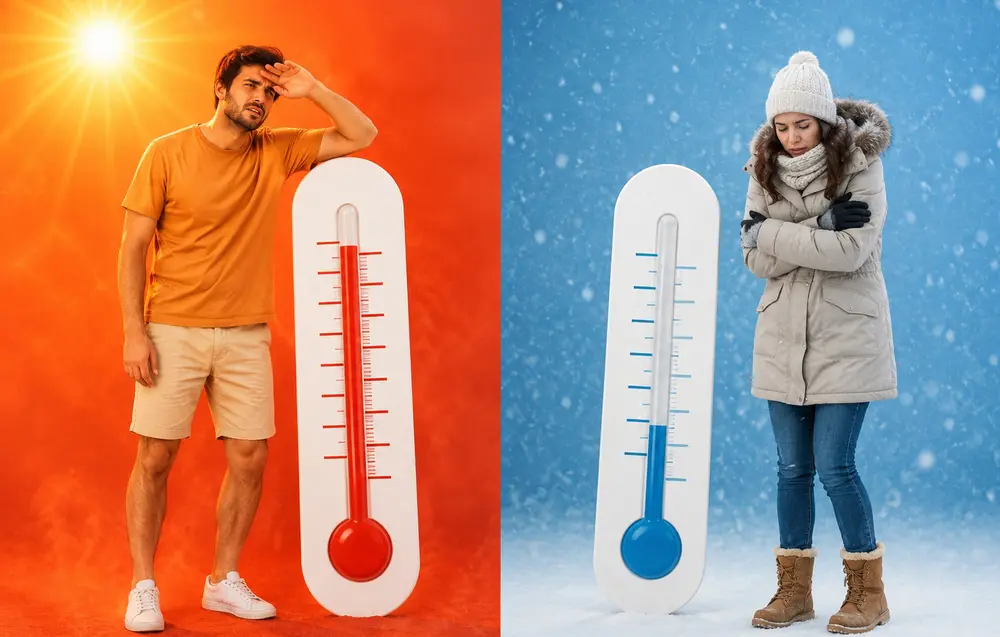Tú qué prefieres, ¿el calor o el frío?