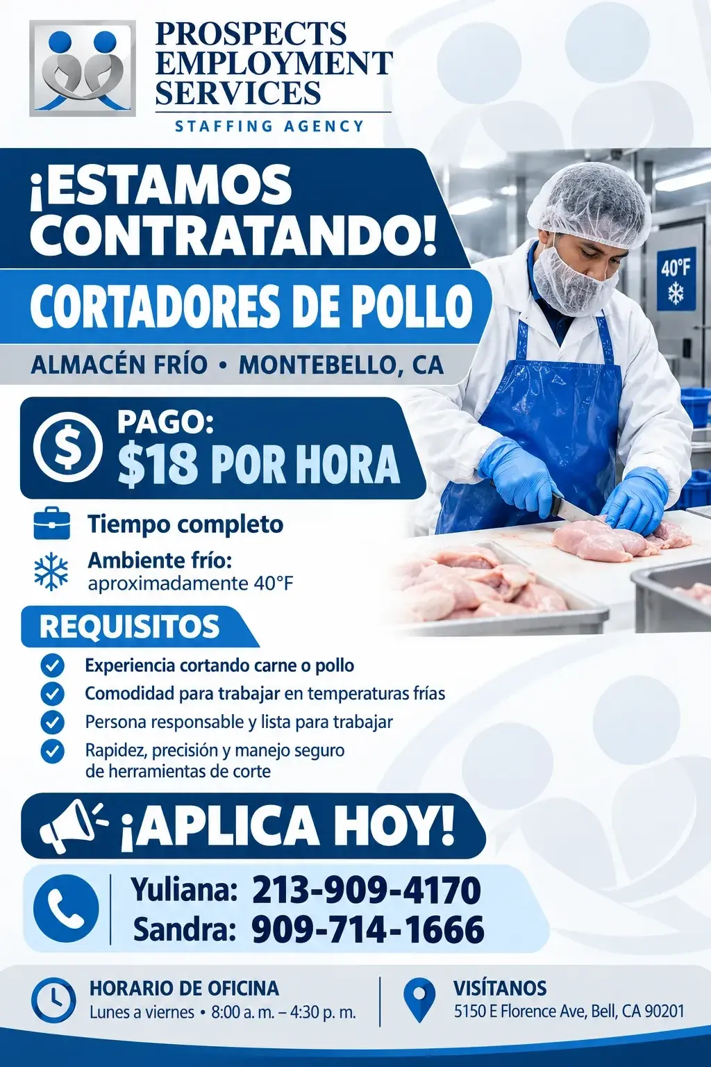 Cortadores de Pollo