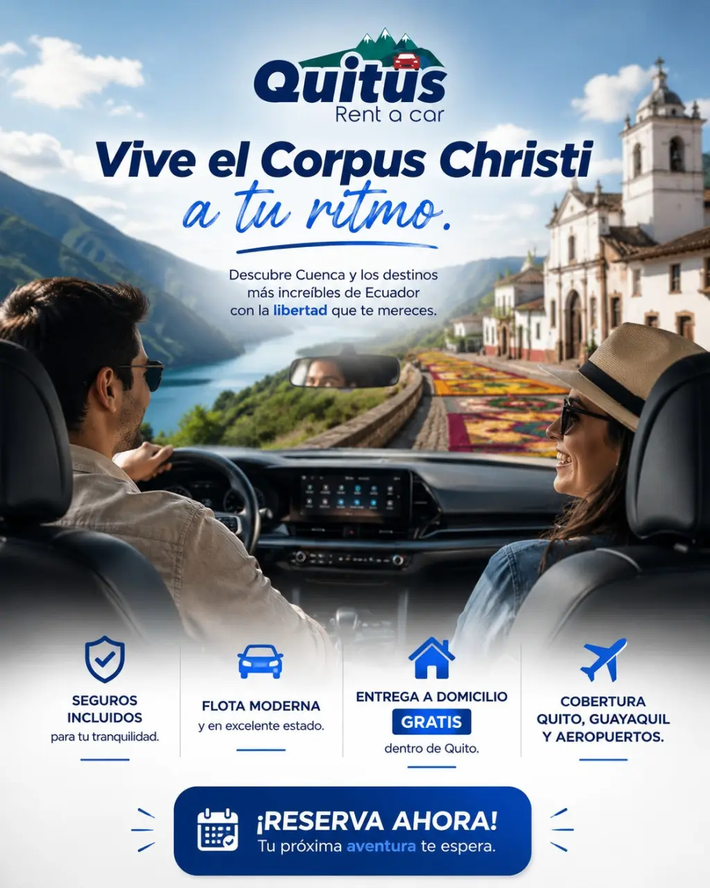 Renta de Autos en Ecuador | Vehículos Nuevos y Atención Personalizada