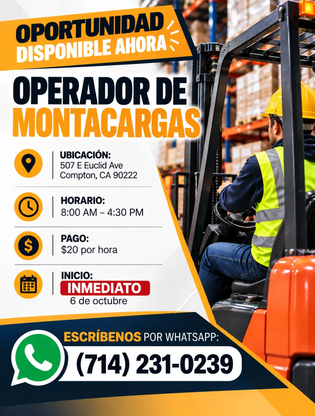 🚜 ¡OPORTUNIDAD DISPONIBLE AHORA!