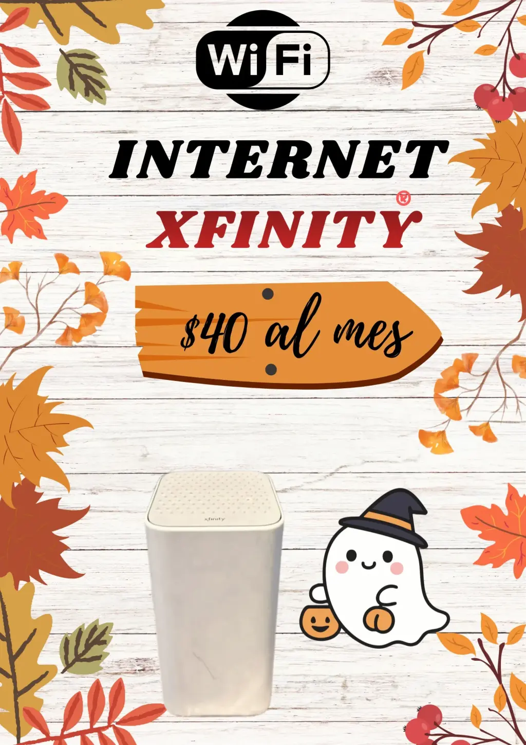 ¡INTERNET PARA TU HOGAR, SIN PAGOS POR ADELANTADO!