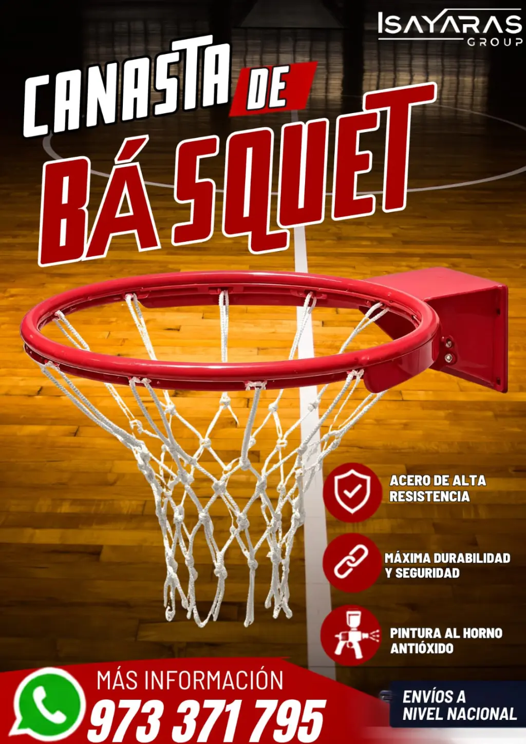 CANASTAS DE BASQUET- ISAYARAS GROUP