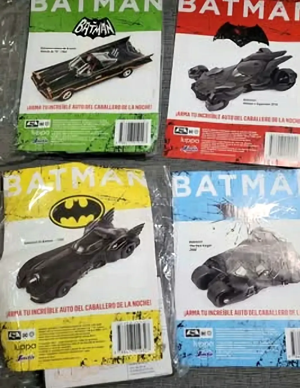 Colección de Autos de Metal de Batman