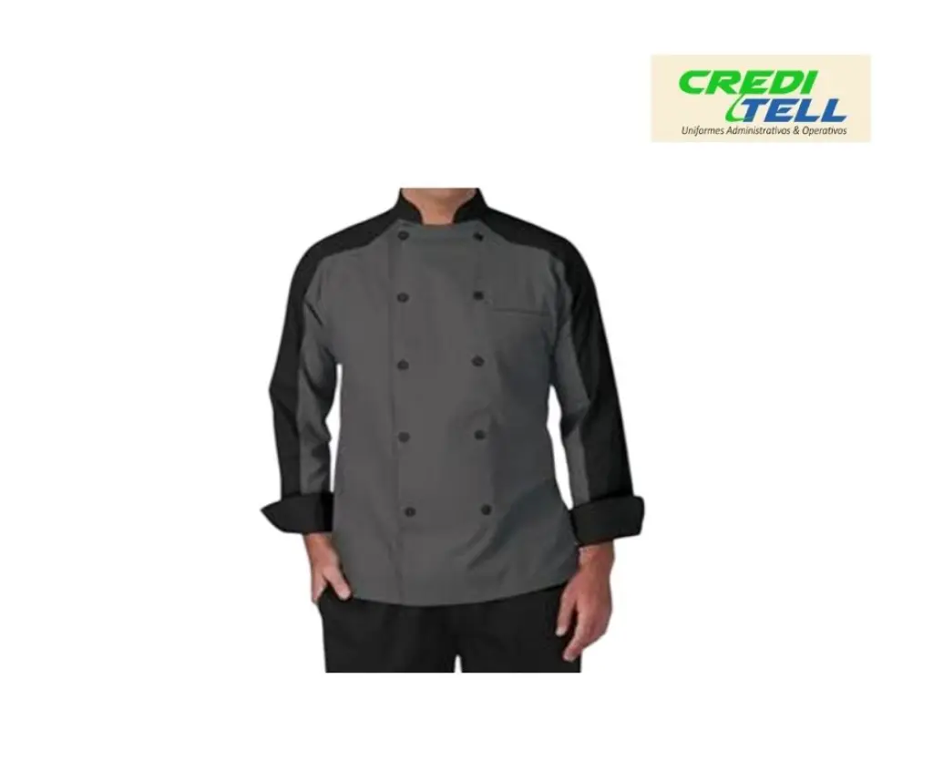 Chaqueta personalizada para uniformes de cocina