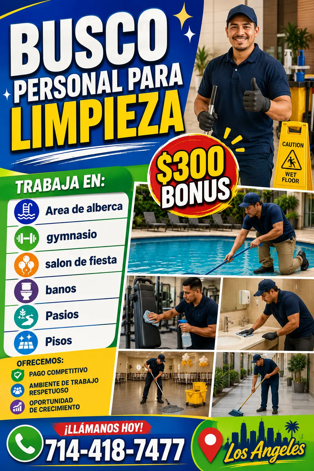 SE BUSCA PERSONAL DE MANTENIMIENTO DE EDIFICIOS